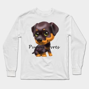 Puppy Lovers Long Sleeve T-Shirt